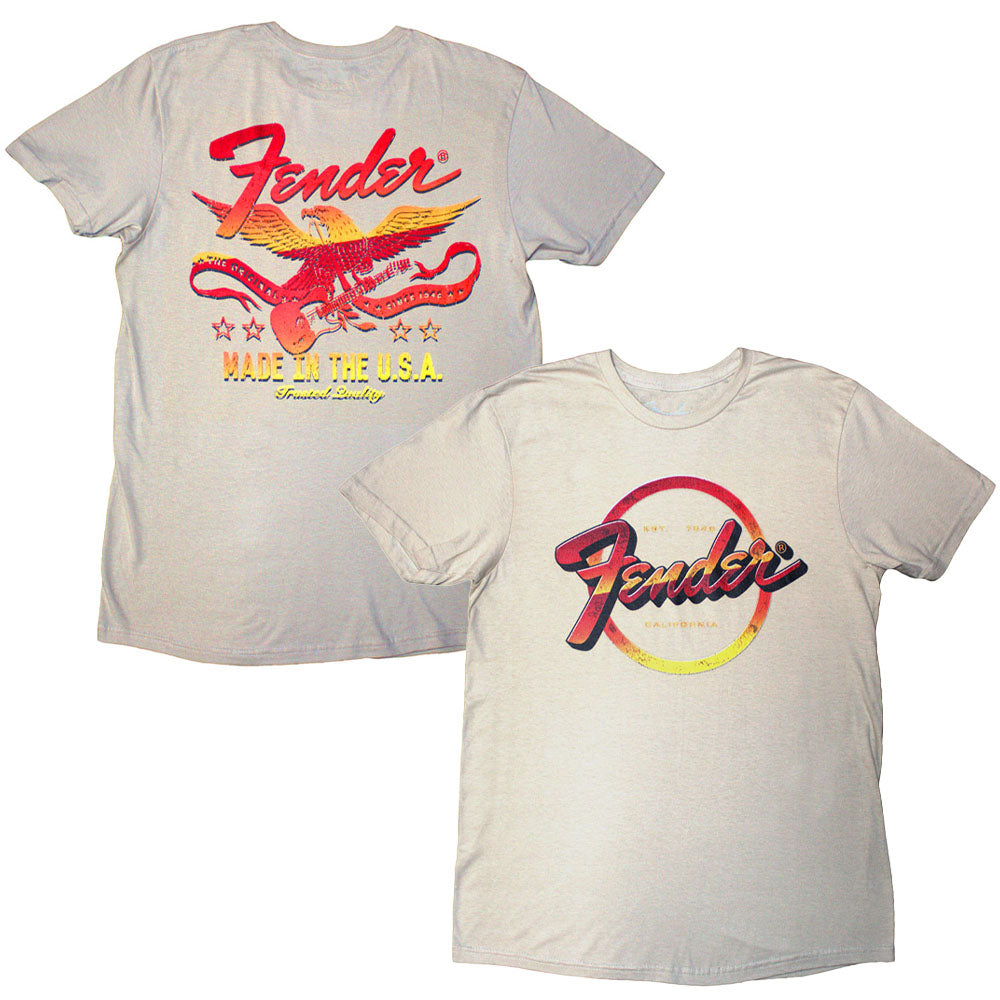 FENDER - (設立 80周年 ) - Made In The USA / バックプリントあり