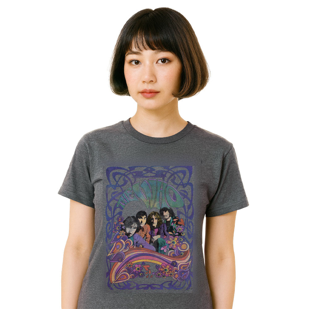 
                  
                    THE WHO ザ・フー - Psych Floral / Tシャツ / レディース
                  
                