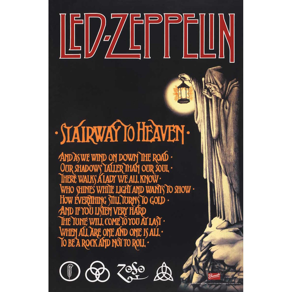 LED ZEPPELIN - (公式 映画公開 記念 ) - Stairway To Heaven