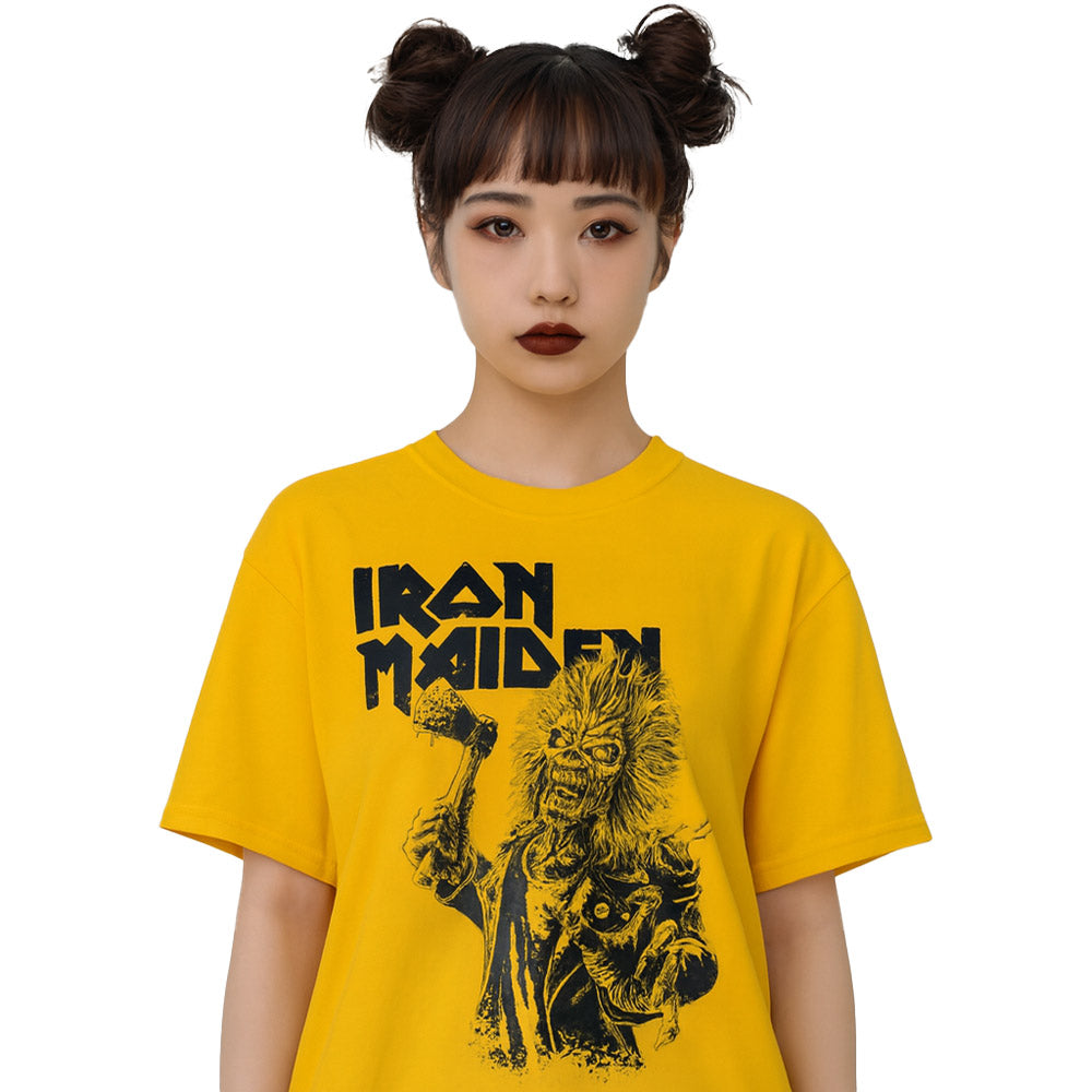 
                  
                    IRON MAIDEN アイアンメイデン (結成 50周年 ) - Est. 1975 Eddie Axe Graphic / Tシャツ / メンズ
                  
                
