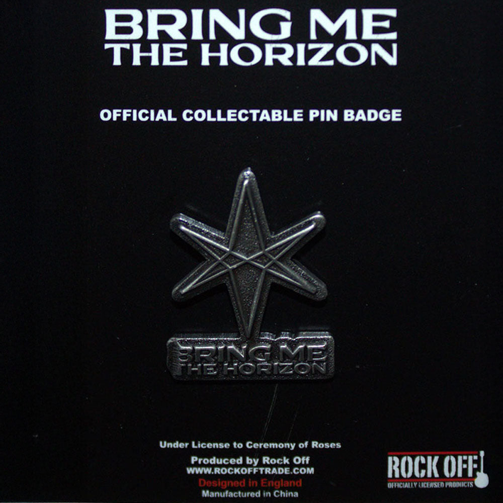 
                  
                    BRING ME THE HORIZON ブリングミーザホライズン (デビュー 20周年 ) - 6-Point Star / バッジ
                  
                