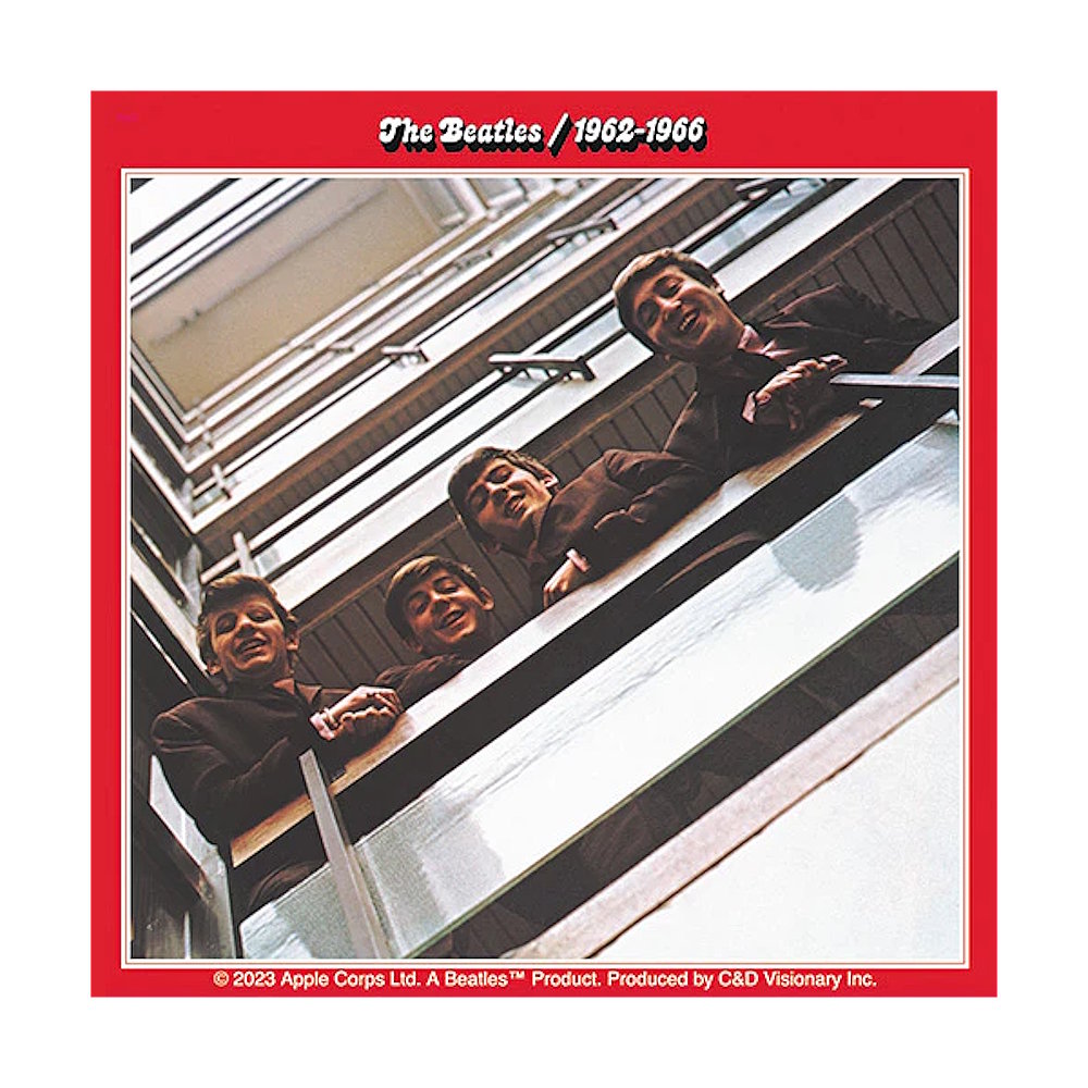 THE BEATLES - (結成 65周年 ) - 赤盤