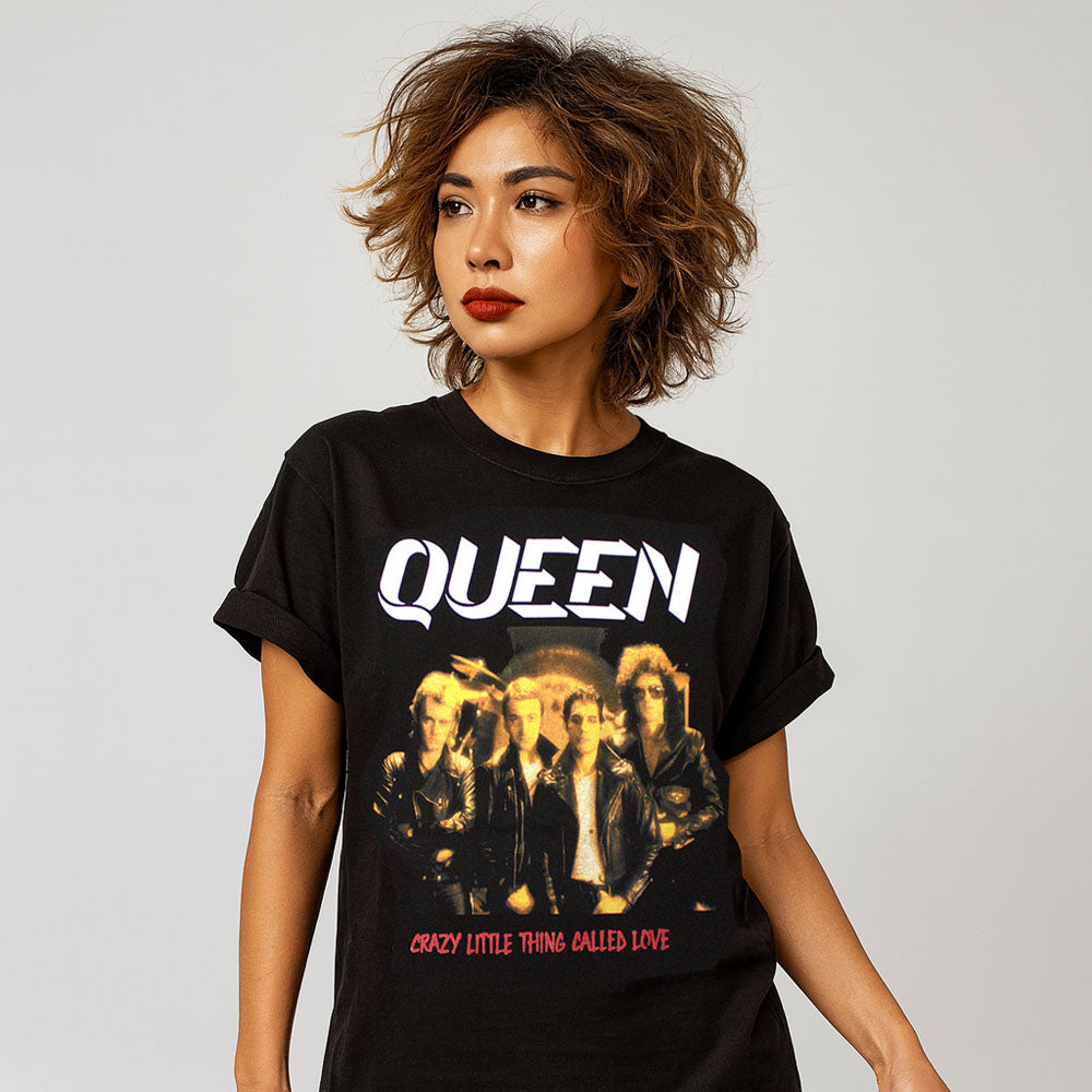 
                  
                    QUEEN クイーン - Crazy Little Thing / Tシャツ / メンズ
                  
                