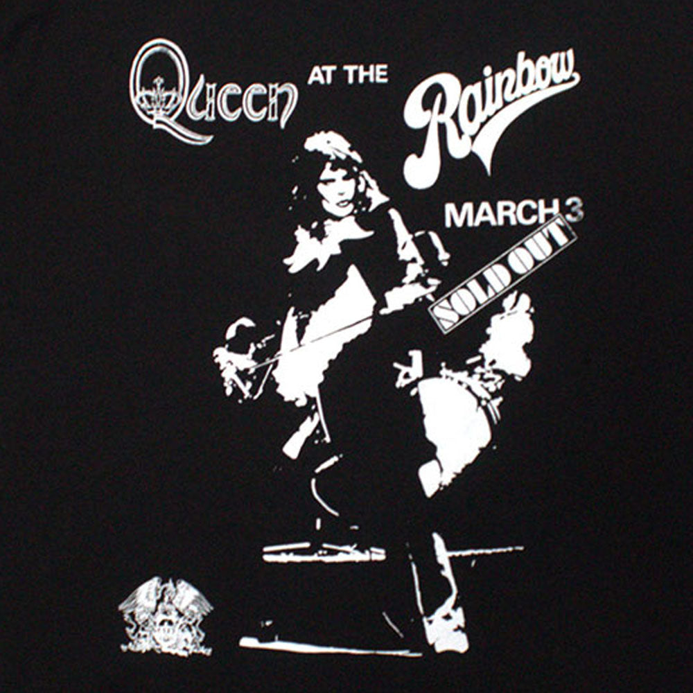 
                  
                    QUEEN クイーン (初来日50周年 ) - Live Rainbow / Tシャツ / メンズ
                  
                