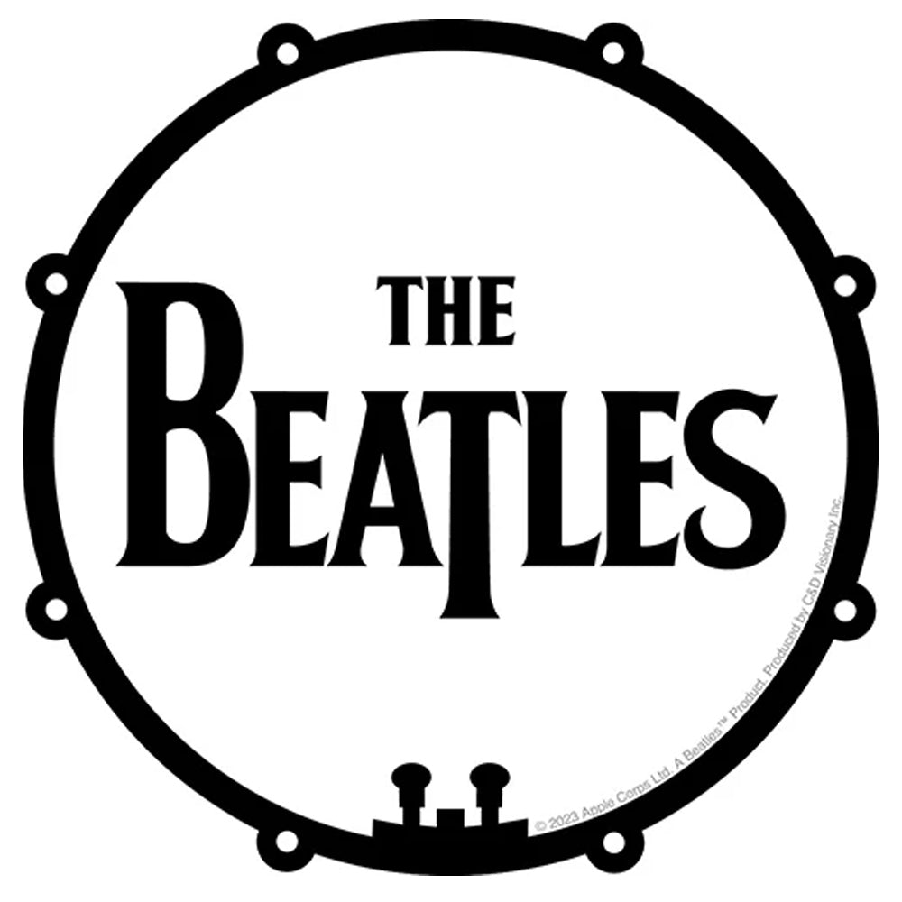 THE BEATLES - (結成 65周年 ) - Bass Drum Logo