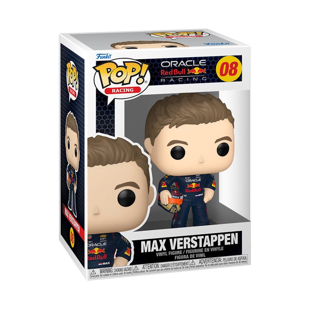 【予約商品】 FORMULA ONE（F1） フォーァミュラワン - Max Verstappen with Helmet Funko Pop! Vinyl Figure #08 / フィギュア・人形