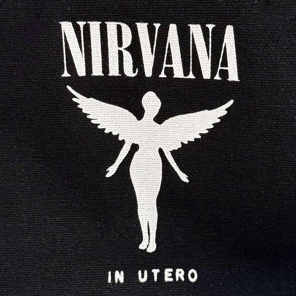 
                  
                    【予約商品】 NIRVANA ニルヴァーナ - In Utero / Black / Back Print / トートバッグ
                  
                