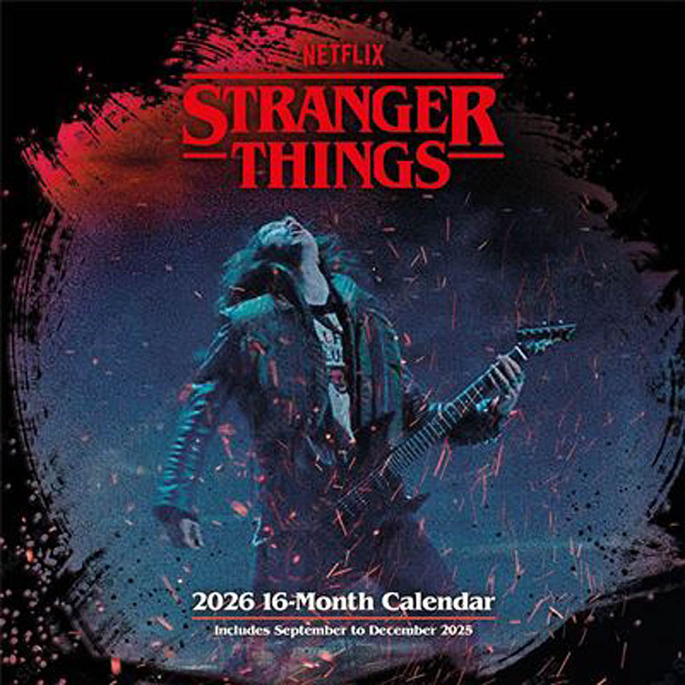 STRANGER THINGS - (シーズン5 2025年配信決定 ) - 2026 SQUARE CALENDAR