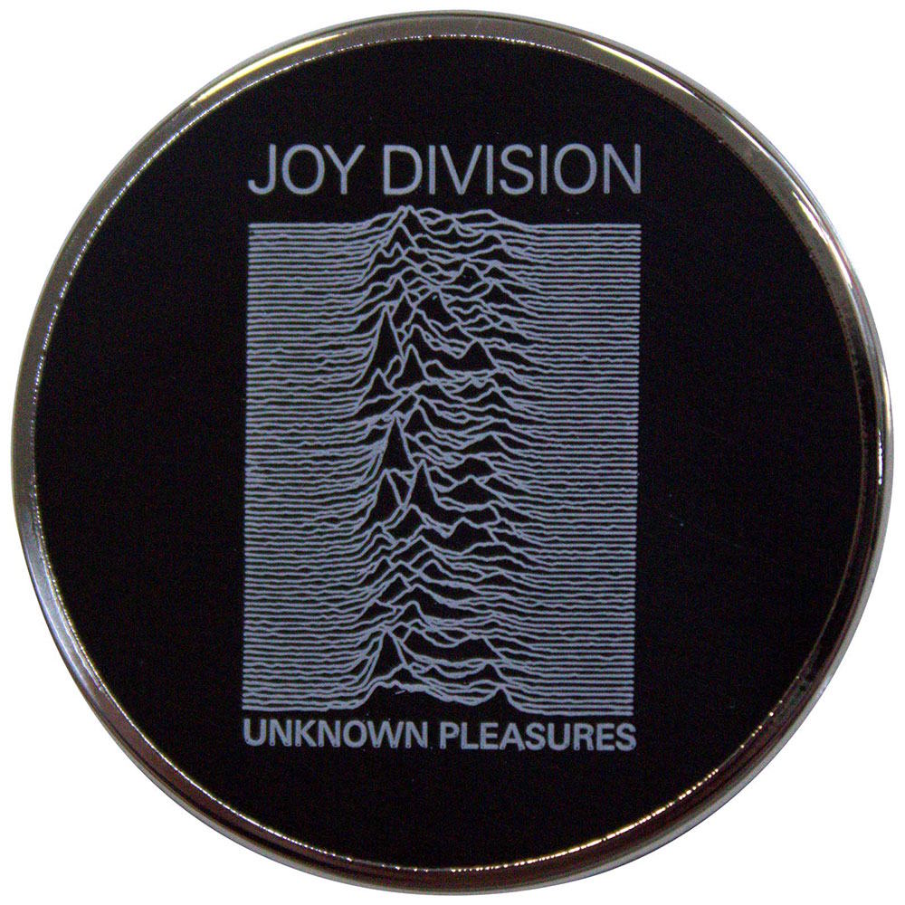 JOY DIVISION - Unknown Pleasures / メタル・ピンバッジ