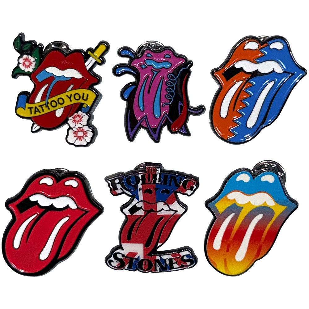 
                  
                    【予約商品】 ROLLING STONES ローリングストーンズ (来日 35周年 記念 ) - Tongues Evolution 1 / ピンバッジセット / バッジ
                  
                