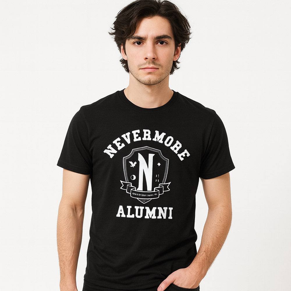 
                  
                    WEDNESDAY ウェンズデー (シーズン2 8月6日 配信 ) - NEVERMORE ALUMNI / Tシャツ / メンズ
                  
                