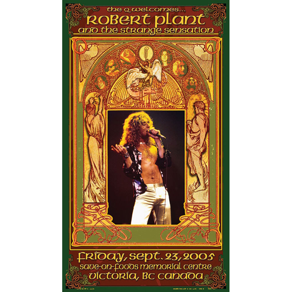
                  
                    LED ZEPPELIN - (公式 映画公開 記念 ) - Robert Plant Concert Poster / Bob Masse
                  
                