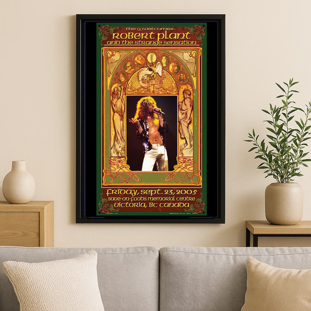 
                  
                    【予約商品】 LED ZEPPELIN レッドツェッペリン (公式 映画公開 記念 ) - Robert Plant Concert Poster / Bob Masse / ポスター
                  
                