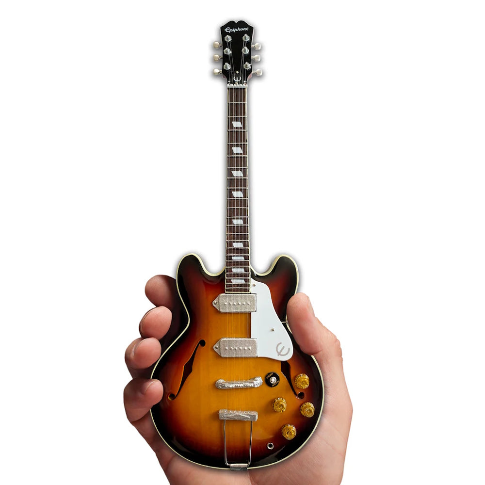 
                  
                    【予約商品】 JOHN LENNON ジョンレノン (生誕 85年 ) - Epiphone 1965 Casino Sunburst 1:4 Scale Miniature Guitar Model / ミニチュア楽器
                  
                