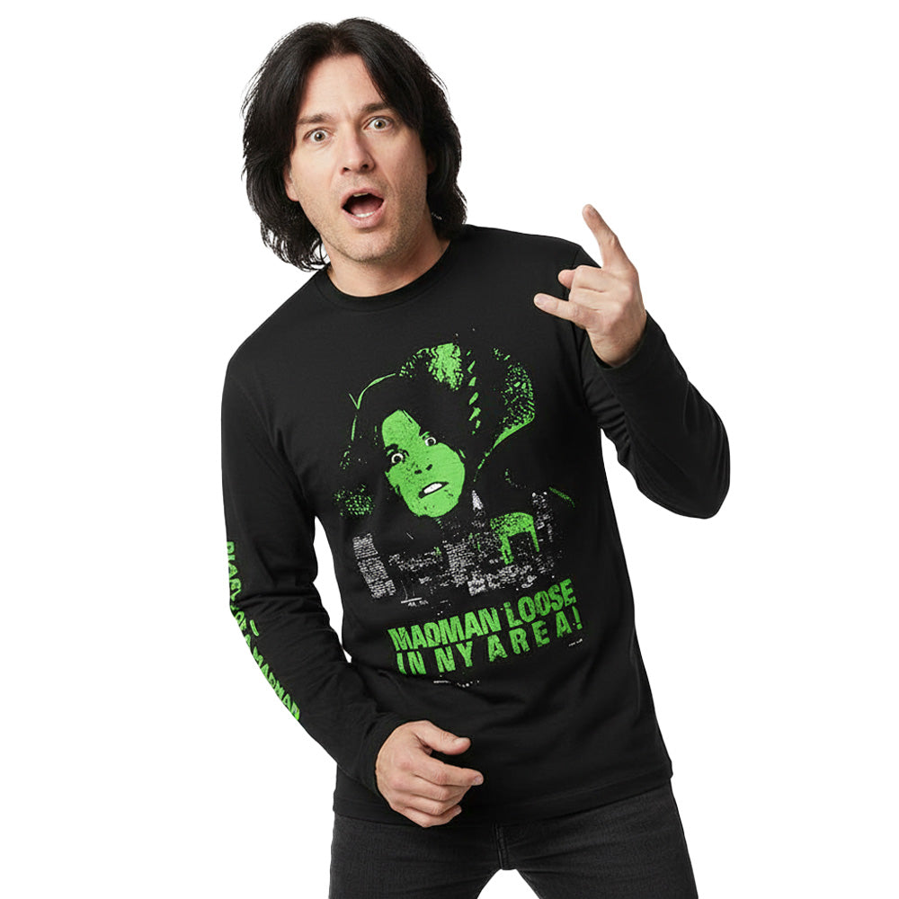 
                  
                    OZZY OSBOURNE オジーオズボーン (追悼 ) - Madman Loose / バックプリントあり / スリーブプリントあり / 長袖 / Tシャツ / メンズ
                  
                