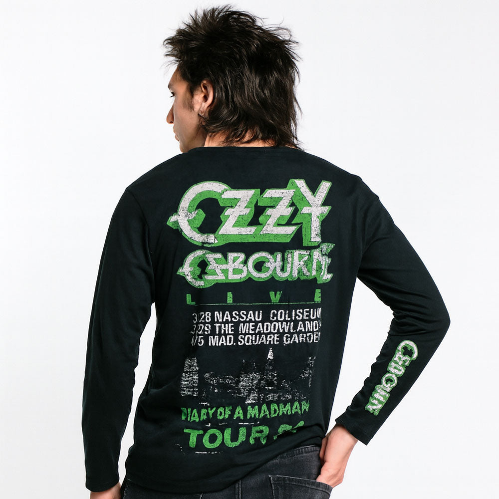 
                  
                    OZZY OSBOURNE オジーオズボーン (追悼 ) - Madman Loose / バックプリントあり / スリーブプリントあり / 長袖 / Tシャツ / メンズ
                  
                