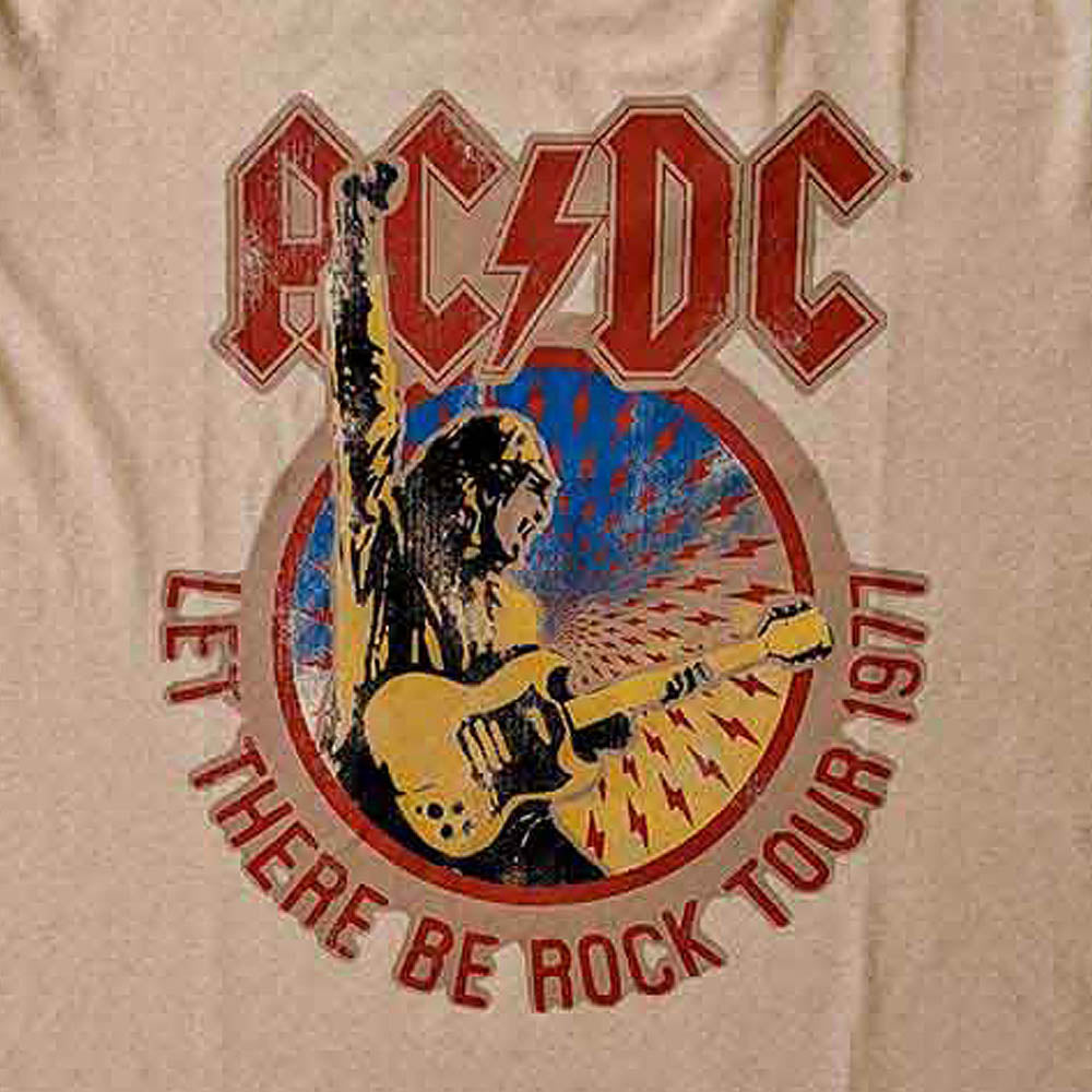 
                  
                    AC/DC エーシーディーシー (Back in Black 45周年 ) - Let There Be Rock Tour '77 / リンガー / Tシャツ / メンズ
                  
                