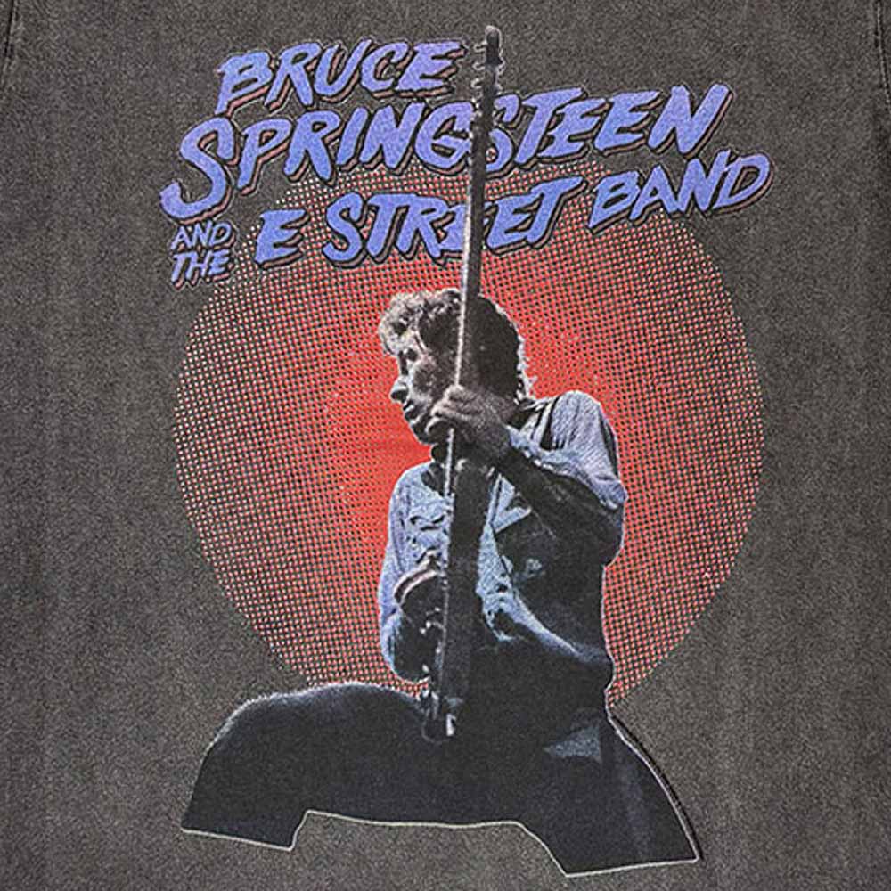 
                  
                    BRUCE SPRINGSTEEN ブルーススプリングスティーン (11月 映画公開 記念 ) - Live Photo / Stone Wash / Tシャツ / メンズ
                  
                