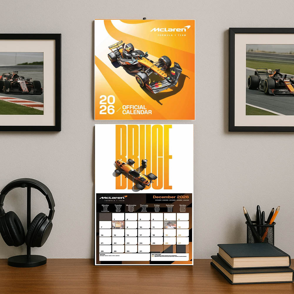 
                  
                    FORMULA ONE（F1） フォーァミュラワン - SQUARE CALENDAR / MCLAREN / カレンダー・ダイアリー
                  
                