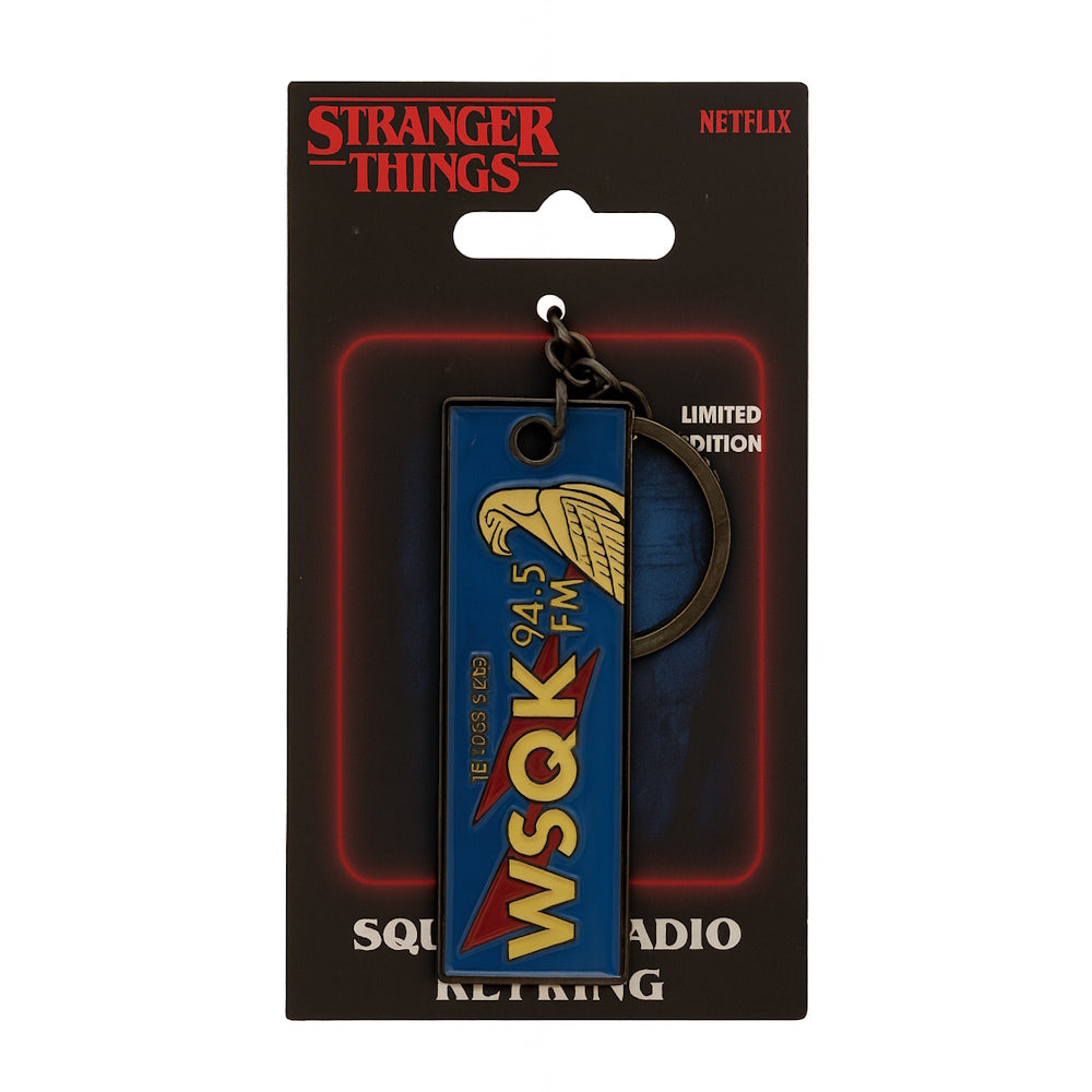STRANGER THINGS ストレンジャー・シングス - The Squawk WSQK Keyring / 世界限定9,995個 /  Season 5 / キーホルダー
