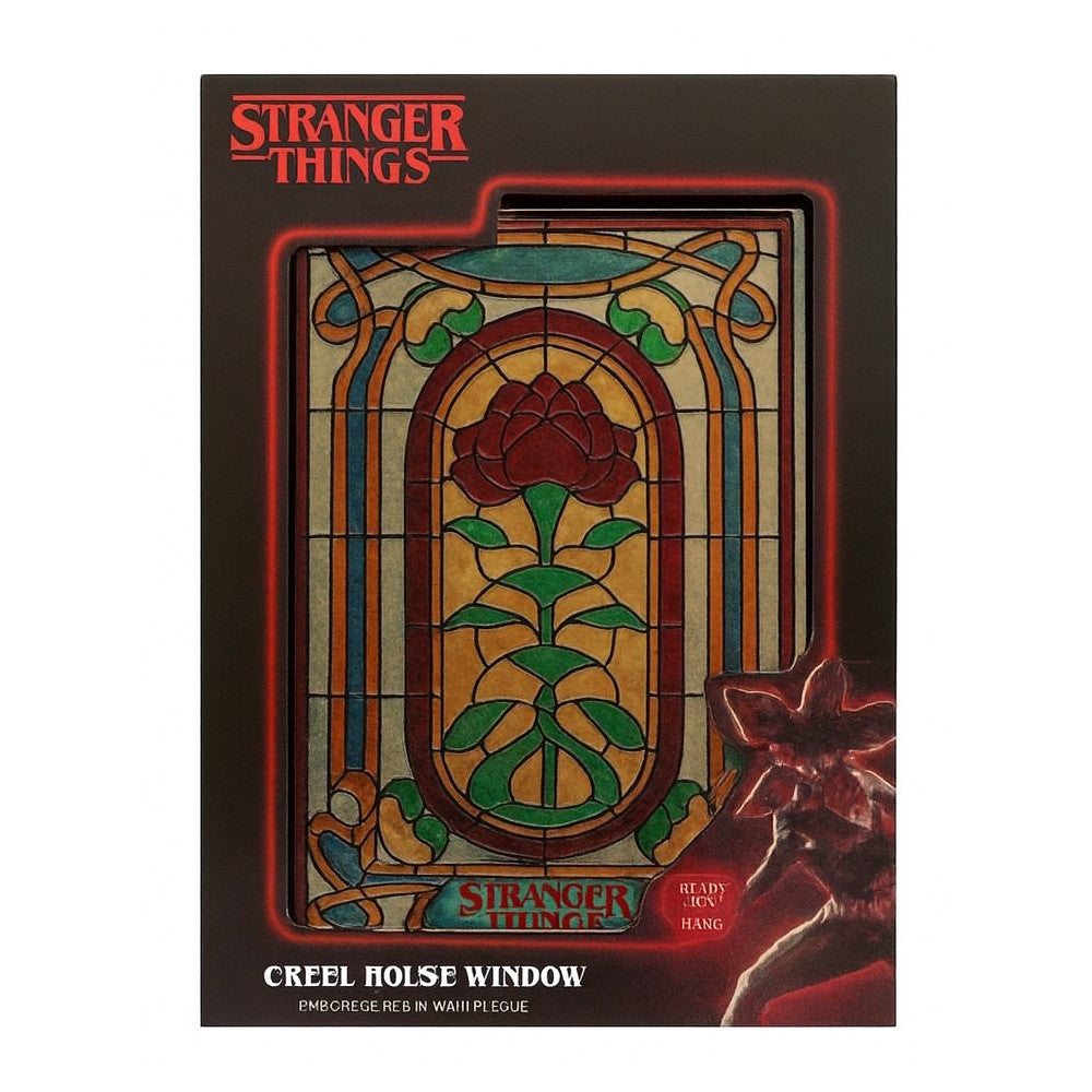 
                  
                    【予約商品】 STRANGER THINGS ストレンジャー・シングス (シーズン5 配信 記念 ) - Creel House Stained Glass Window Resin Plaque /  Season 5 / インテリア置物
                  
                