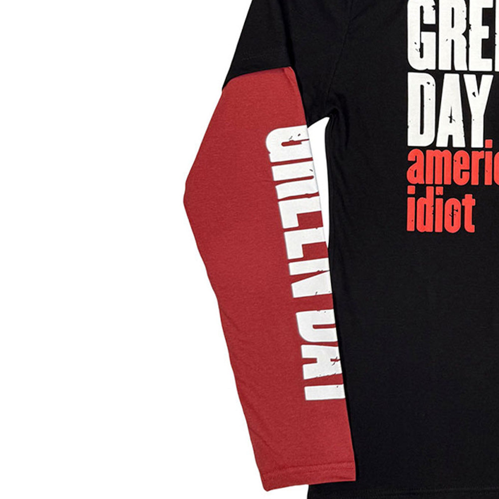 
                  
                    GREEN DAY グリーンデイ (来日 30周年 ) - American Idiot / アームプリントあり / Tシャツ / メンズ
                  
                