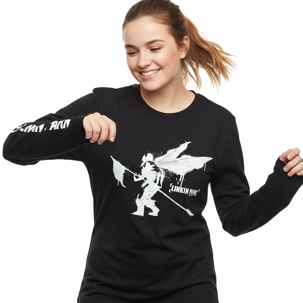 
                  
                    LINKIN PARK リンキンパーク (結成 30周年 ) - Street Soldier / アームプリントあり / Tシャツ / メンズ
                  
                