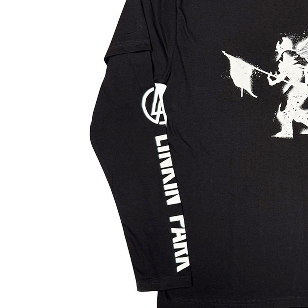 
                  
                    LINKIN PARK リンキンパーク (結成 30周年 ) - Street Soldier / アームプリントあり / Tシャツ / メンズ
                  
                
