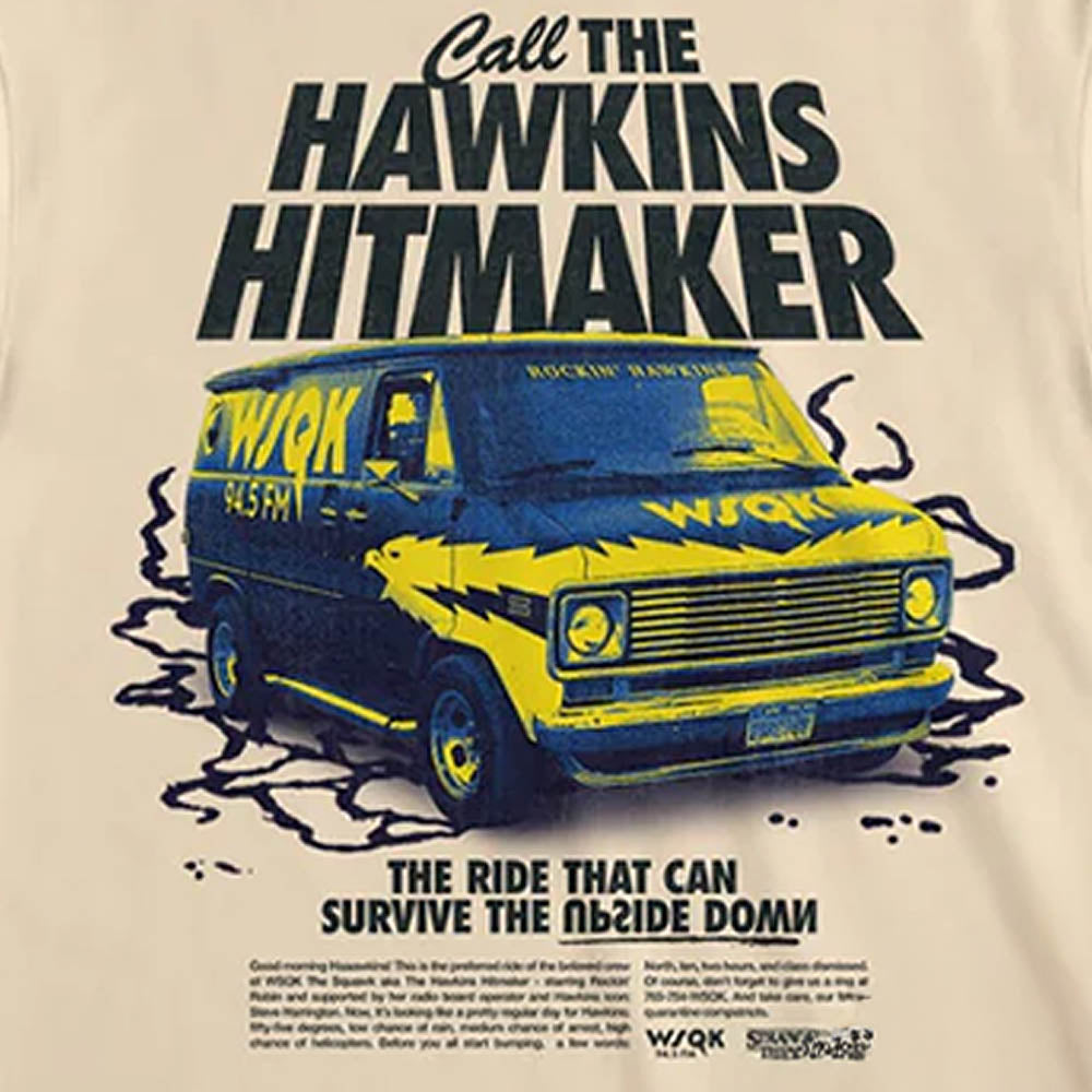 
                  
                    【予約商品】 STRANGER THINGS ストレンジャー・シングス (シーズン5 配信 記念 ) - WSQK / バックプリントあり / Tシャツ / メンズ
                  
                