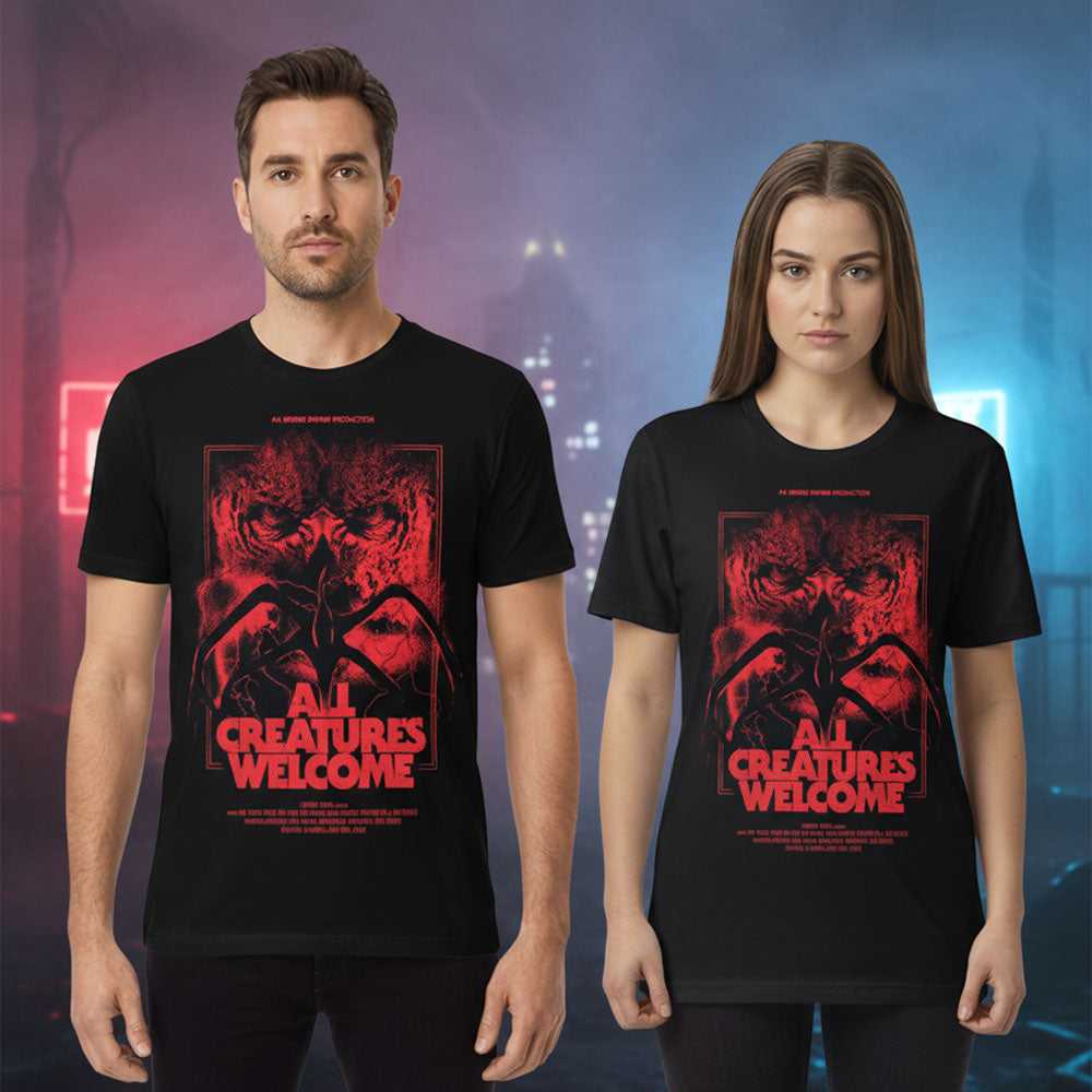 
                  
                    STRANGER THINGS ストレンジャー・シングス (シーズン5 配信 記念 ) - ALL CREATURES WELCOME / Tシャツ / メンズ
                  
                
