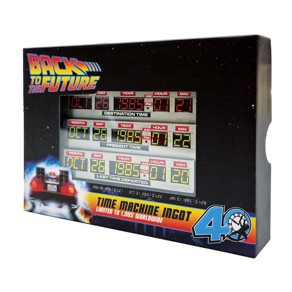 
                  
                    【予約商品】 BACK TO THE FUTURE バックトゥザフューチャー (劇場公開 40周年 ) - 40th Anniversary Time Circuits Ingot / 世界限定1,985個 / インテリア置物
                  
                