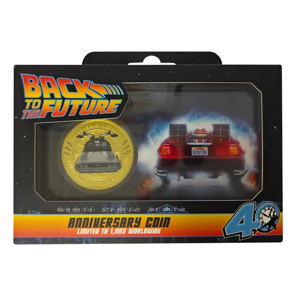 
                  
                    【予約商品】 BACK TO THE FUTURE バックトゥザフューチャー (劇場公開 40周年 ) - 40th Anniversary Presentation Coin / 世界限定1,985個 / インテリア置物
                  
                