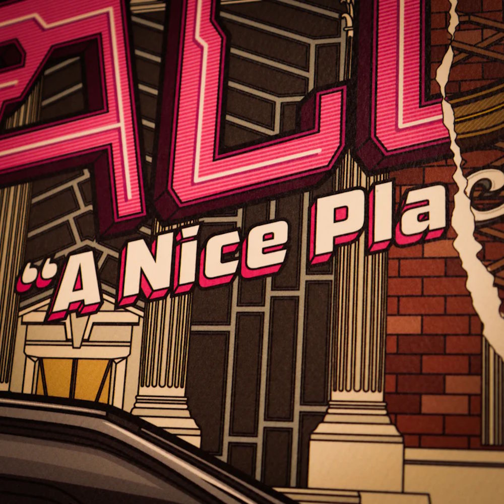 
                  
                    BACK TO THE FUTURE バックトゥザフューチャー - 40th Anniversary Hill Valley A3 Art Print / 世界限定995枚 / ポスター
                  
                