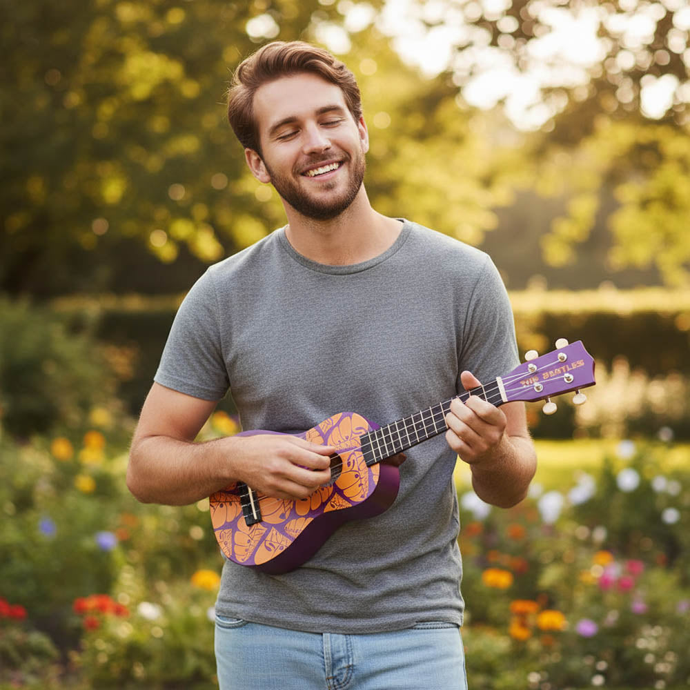 
                  
                    【予約商品】 THE BEATLES ビートルズ (来日 60周年 ) - Rubber Soul / ウクレレ
                  
                