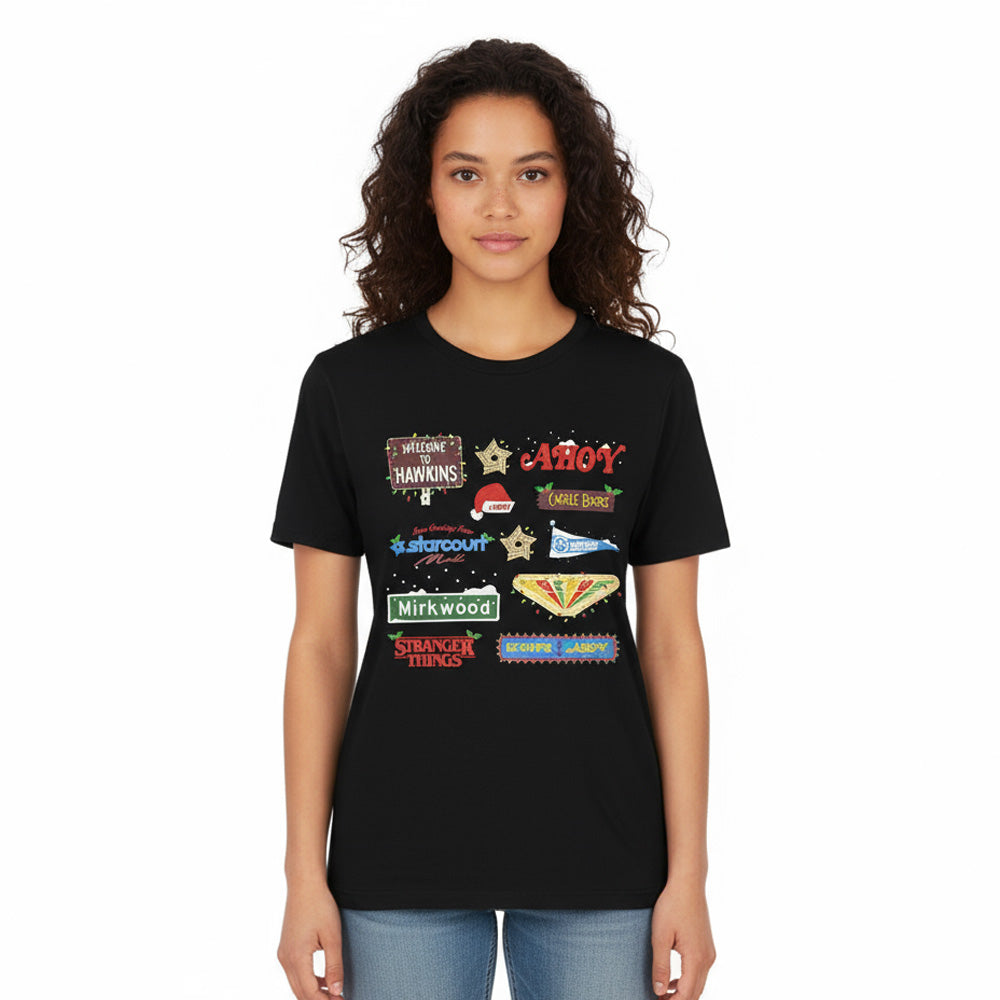 
                  
                    STRANGER THINGS ストレンジャー・シングス (シーズン5 配信 記念 ) - 【クリスマス限定】Deck Christmas Sign / Tシャツ / メンズ
                  
                