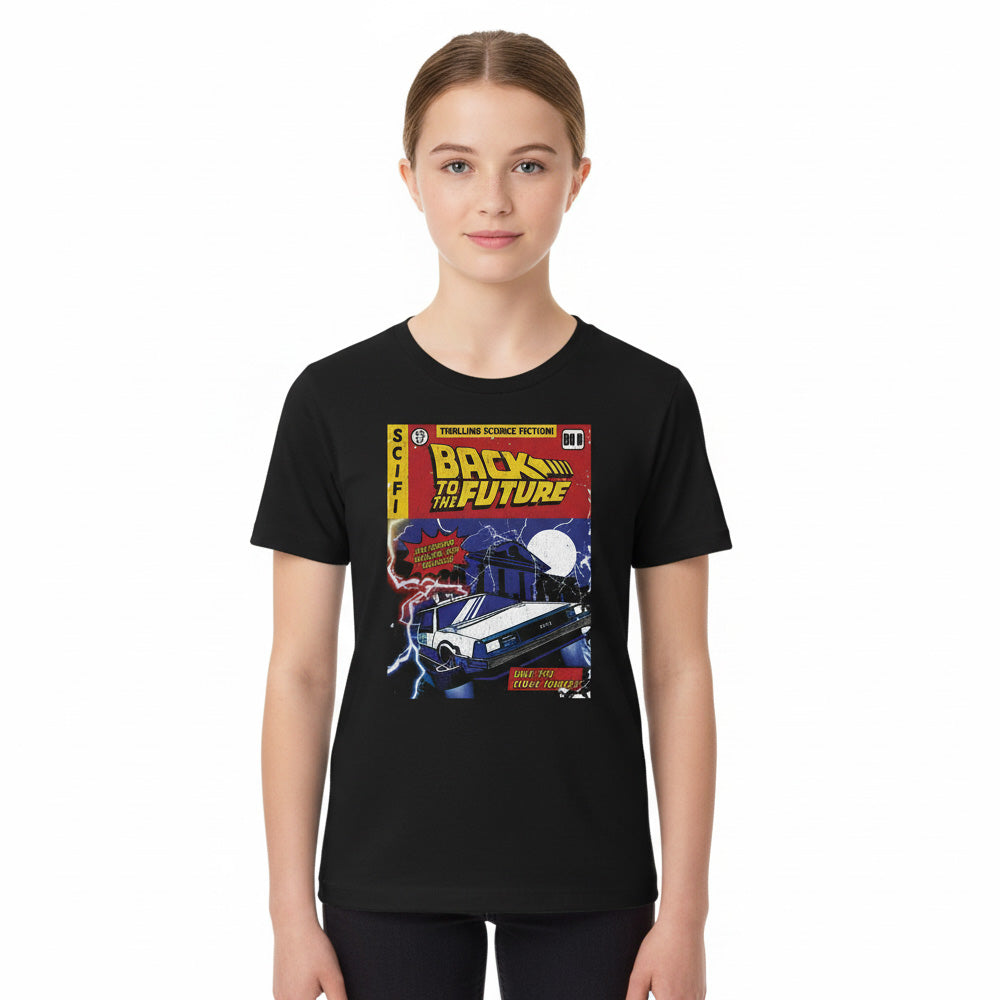 
                  
                    BACK TO THE FUTURE バックトゥザフューチャー - BTTF Comic Cover / Tシャツ / ジュニア
                  
                