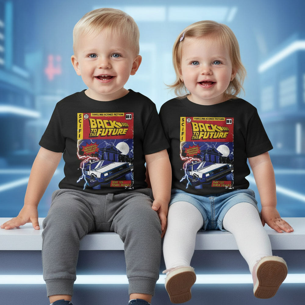 
                  
                    BACK TO THE FUTURE バックトゥザフューチャー - BTTF Comic Cover / Tシャツ / キッズ
                  
                