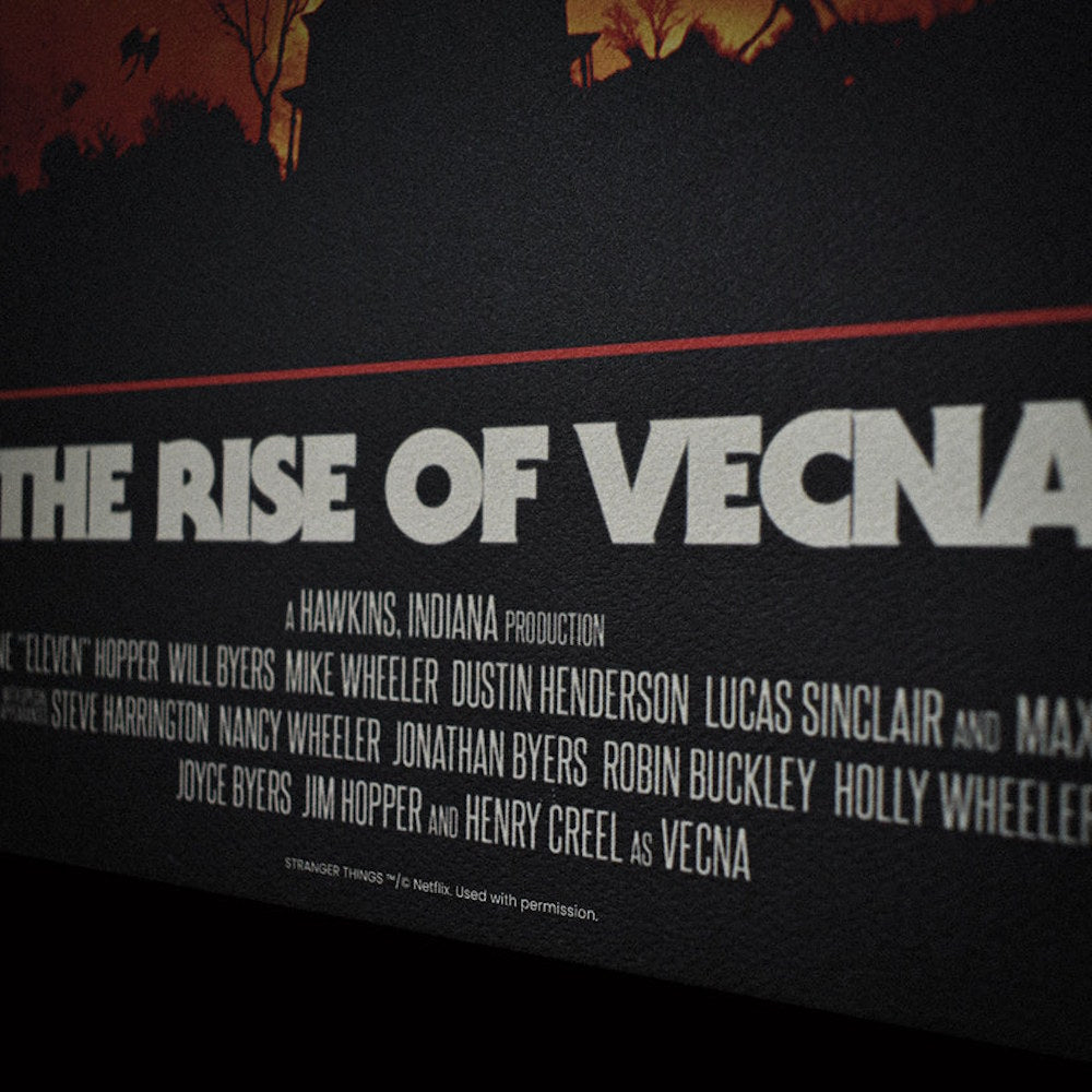 
                  
                    STRANGER THINGS ストレンジャー・シングス - The Rise of Vecna Art Print / 世界限定995枚 /  Season 5 / コレクタブル
                  
                