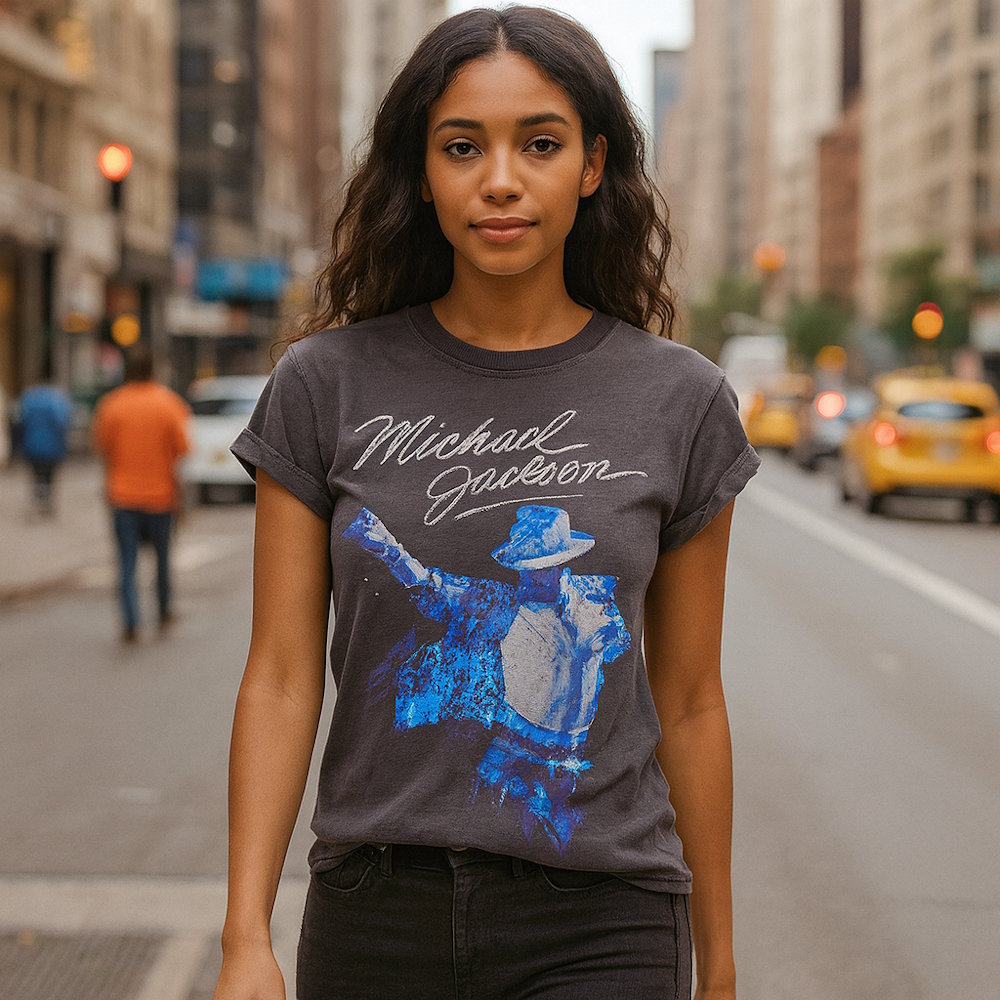 
                  
                    MICHAEL JACKSON マイケルジャクソン (2026年 映画公開 ) - M.J.& DIAMANTE / Amplified（ ブランド ） / ヴィンテージ / Tシャツ / レディース
                  
                