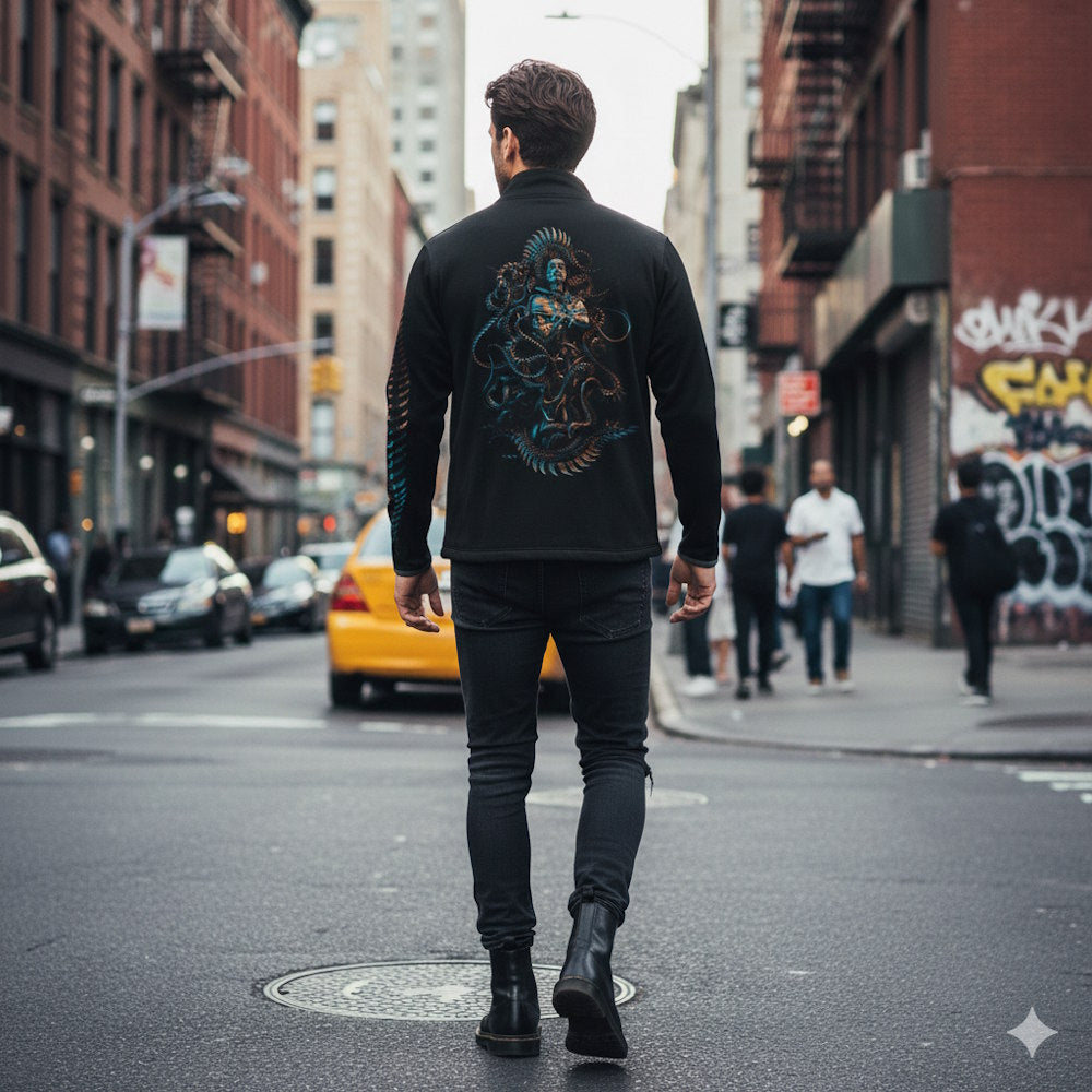 
                  
                    MESHUGGAH メシュガー - EMBROIDERED TRACK JACKET / レア / アウター / メンズ
                  
                