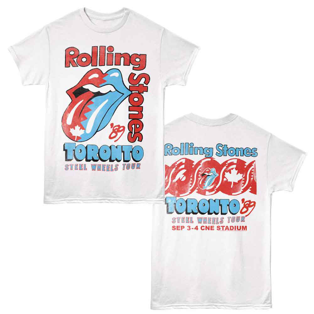 ROLLING STONES - (7月 新譜 記念 ) - Toronto Tour （復刻ツアーTシリーズ） / バックプリントあり