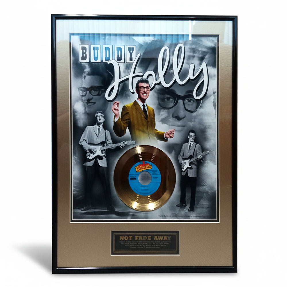 BUDDY HOLLY - Not Fade Away 50th Anniversary / GOLD DISC / 限定 / ヴィンテージ
