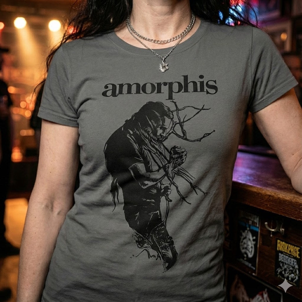 
                  
                    AMORPHIS アモルフィス - Old Joutsen / Tシャツ / レディース
                  
                