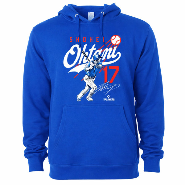 SHOHEI OHTANI 大谷翔平 - Script / Dodgers Blue / パーカー