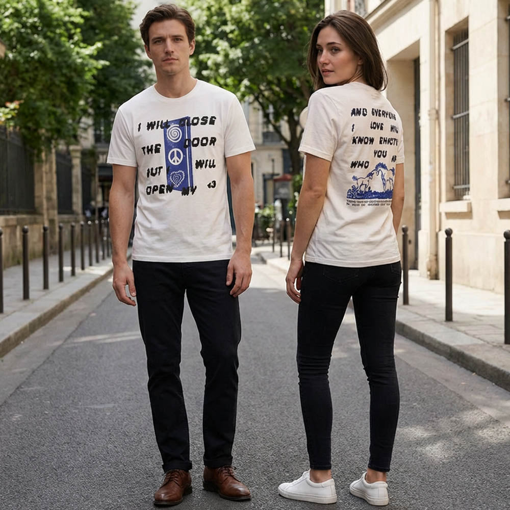 
                  
                    ED SHEERAN エドシーラン (デビュー 15周年 ) - Close The Door / バックプリントあり / Tシャツ / メンズ
                  
                