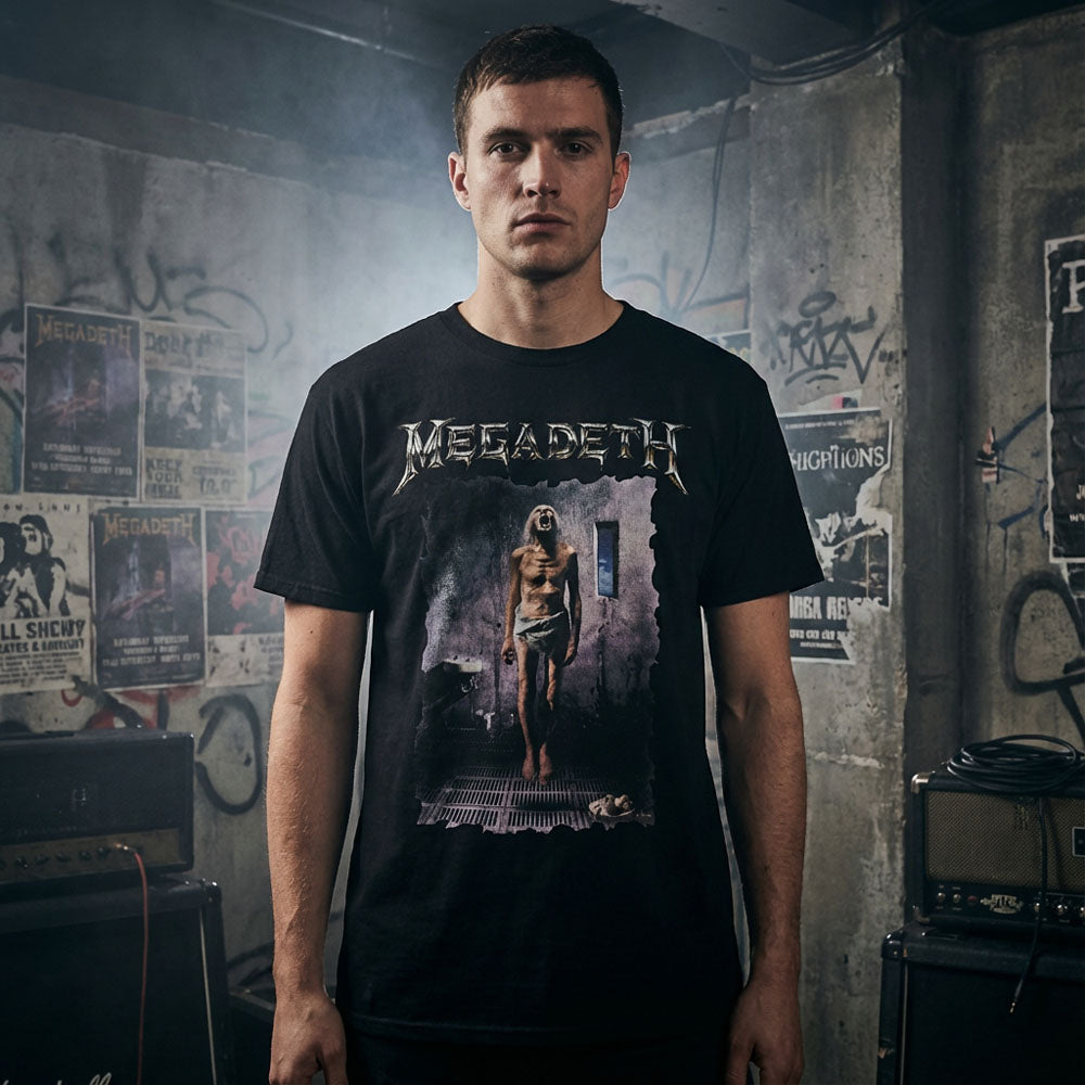 
                  
                    MEGADETH メガデス (2026.1.23 新譜 発売 記念 ) - Countdown / バックプリントあり / Tシャツ / メンズ
                  
                