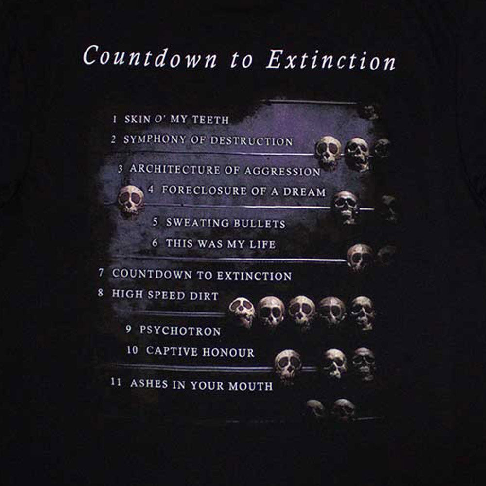 
                  
                    MEGADETH メガデス (2026.1.23 新譜 発売 記念 ) - Countdown / バックプリントあり / Tシャツ / メンズ
                  
                
