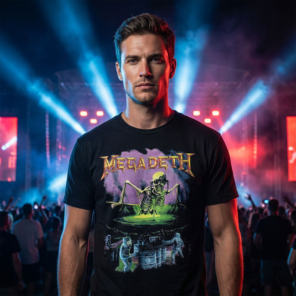 
                  
                    MEGADETH メガデス (2026.1.23 新譜 発売 記念 ) - Contaminated / バックプリントあり / Tシャツ / メンズ
                  
                