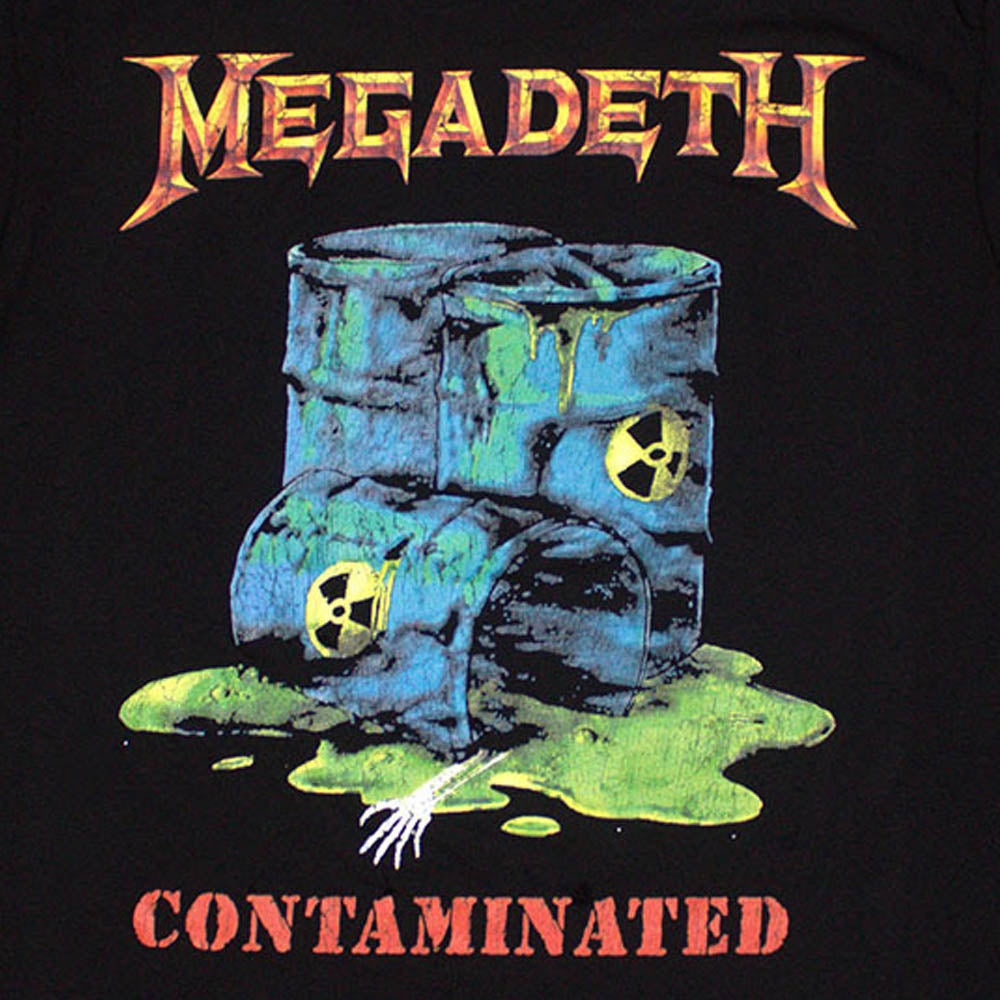 
                  
                    MEGADETH メガデス (2026.1.23 新譜 発売 記念 ) - Contaminated / バックプリントあり / Tシャツ / メンズ
                  
                