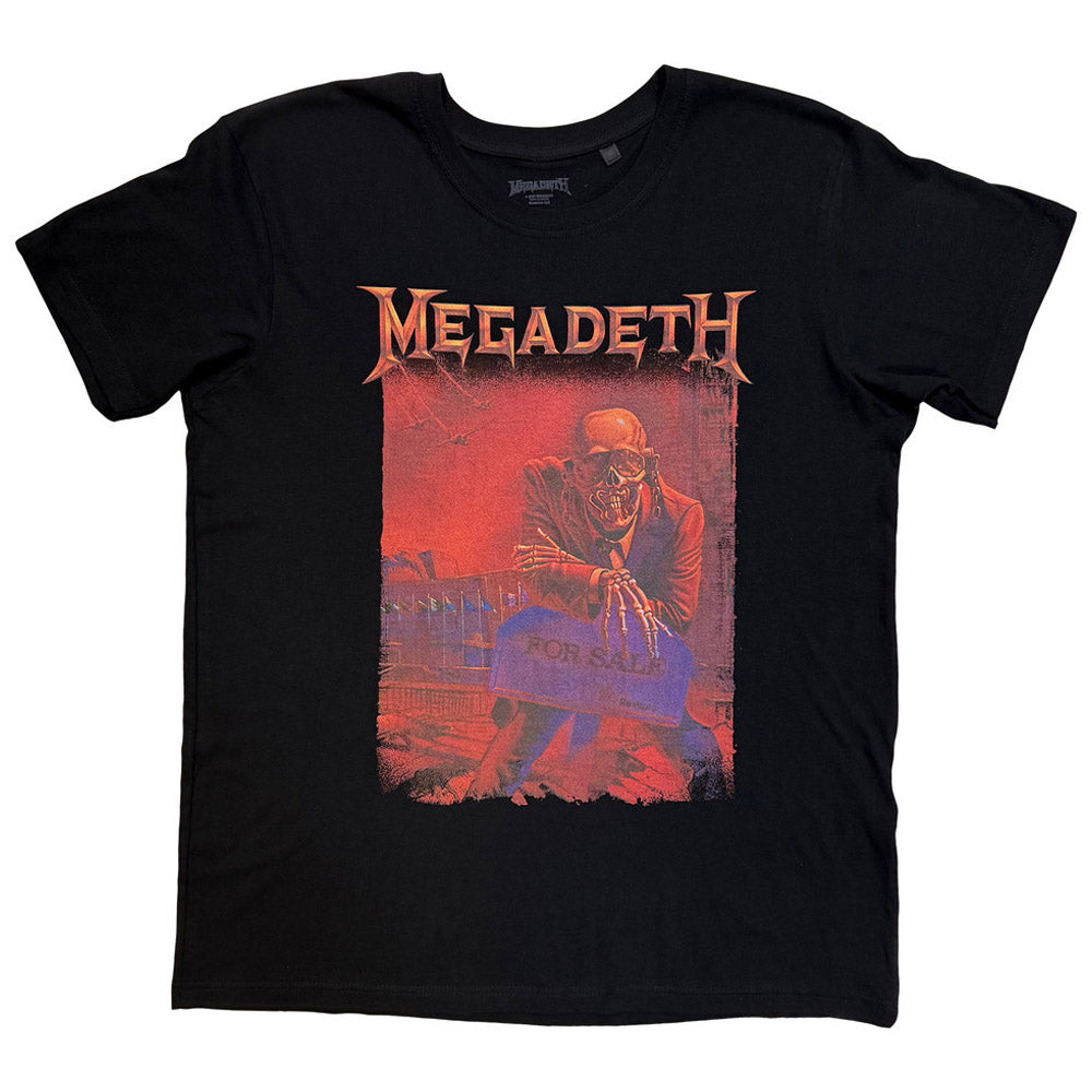 
                  
                    MEGADETH メガデス (2026.1.23 新譜 発売 記念 ) - Peace Sells Album Cover / バックプリントあり / Tシャツ / メンズ
                  
                